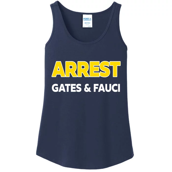 Arrest Gates And Fauci Ladies Essential Tank