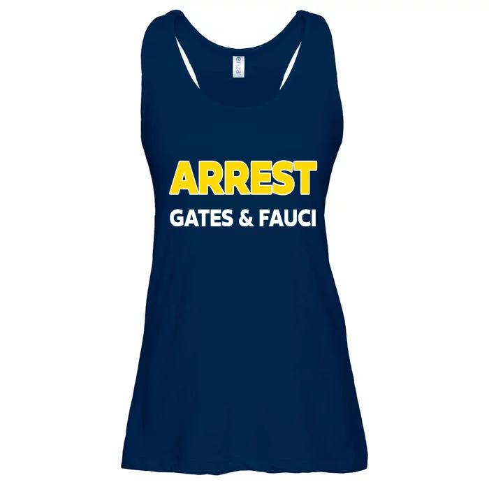 Arrest Gates And Fauci Ladies Essential Flowy Tank