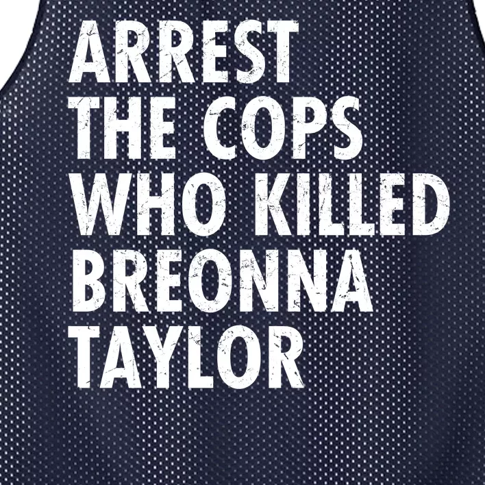 Arrest The Cops Who Killed Breonna Taylor BLM Mesh Reversible Basketball Jersey Tank