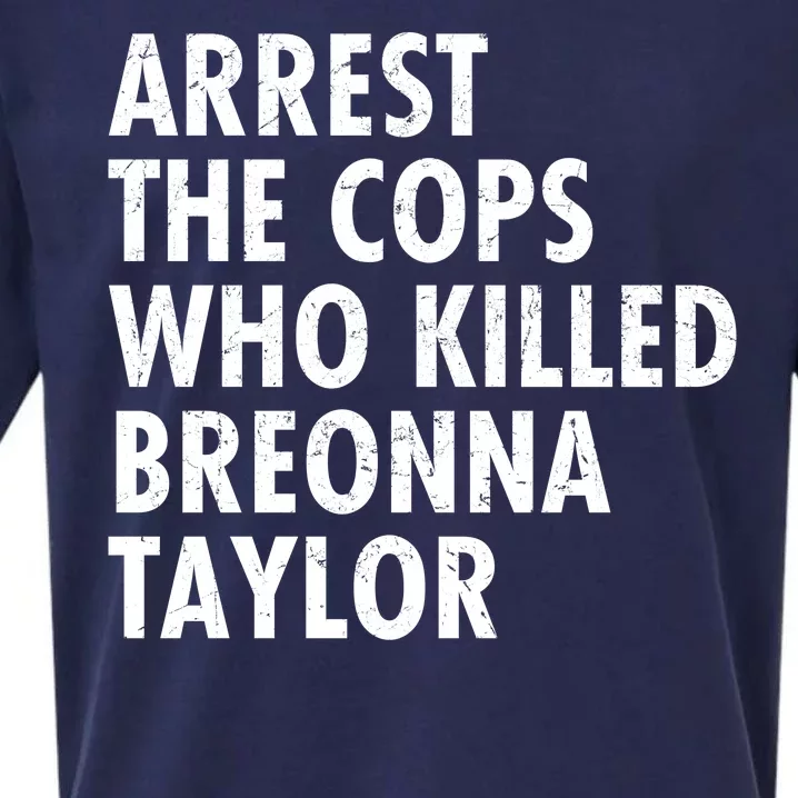 Arrest The Cops Who Killed Breonna Taylor BLM Sueded Cloud Jersey T-Shirt