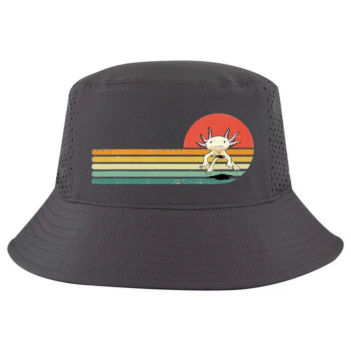 Axolotl Retro Style Animal Amphibian Pet Axolotl Lover Cool Comfort Performance Bucket Hat