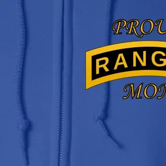 Army Ranger School Tab Gift Proud Mom Gift Meaningful Gift Full Zip Hoodie