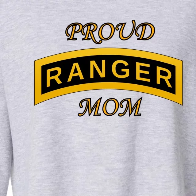 Army Ranger School Tab Gift Proud Mom Gift Meaningful Gift Cropped Pullover Crew