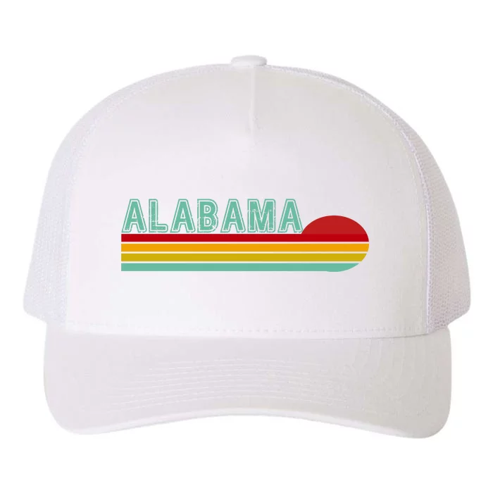 Alabama Retro Style Yupoong Adult 5-Panel Trucker Hat