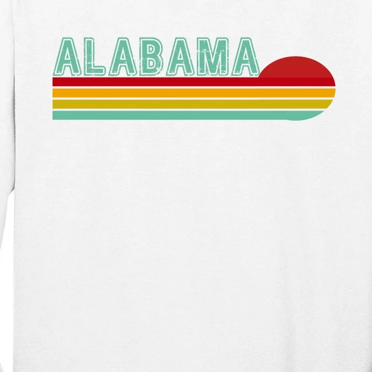 Alabama Retro Style Tall Long Sleeve T-Shirt