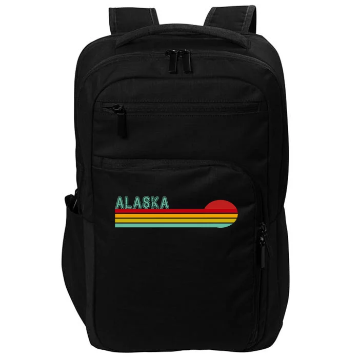 Alaska Retro Sunset Impact Tech Backpack