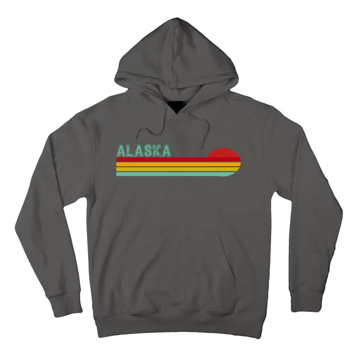 Alaska Retro Sunset Hoodie