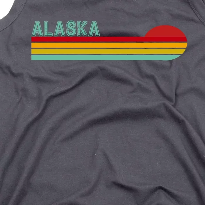 Alaska Retro Sunset Tank Top