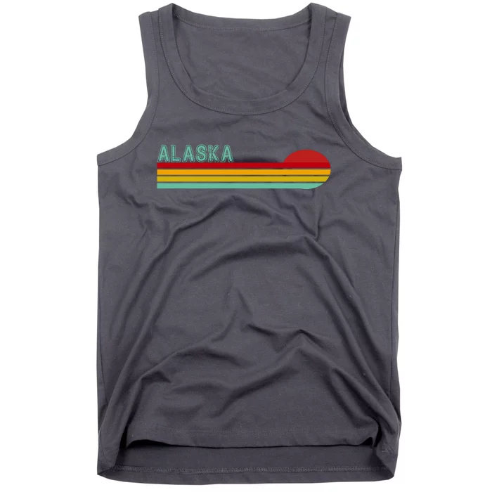 Alaska Retro Sunset Tank Top