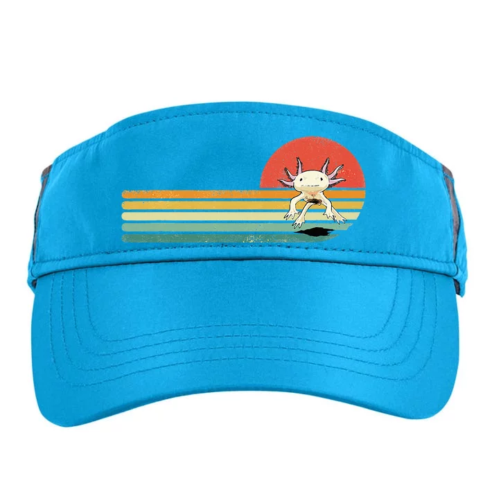 Axolotl Retro Style Animal Amphibian Pet Axolotl Lover Adult Drive Performance Visor