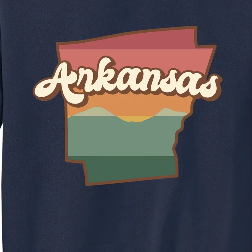 Arkansas Retro Sunset Sweatshirt