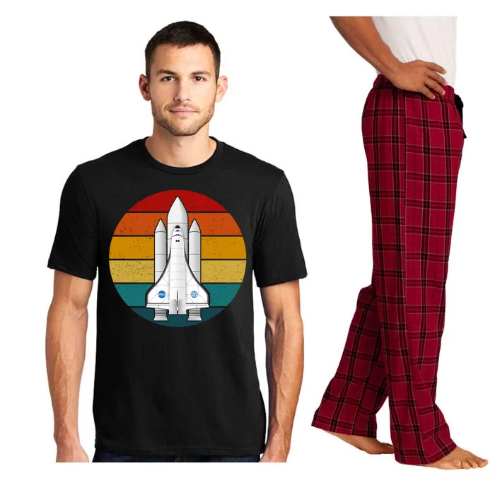 Astronaut Retro Space Sunset Pajama Set