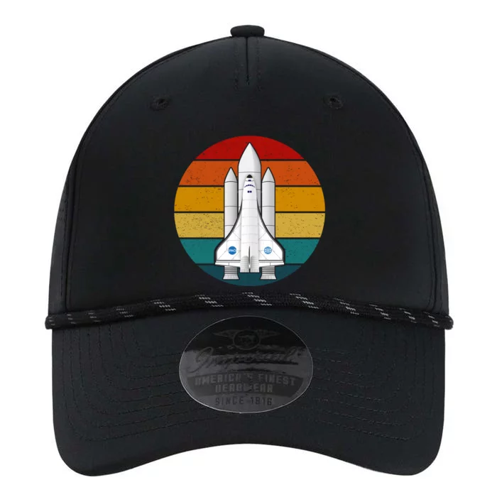 Astronaut Retro Space Sunset Performance The Dyno Cap