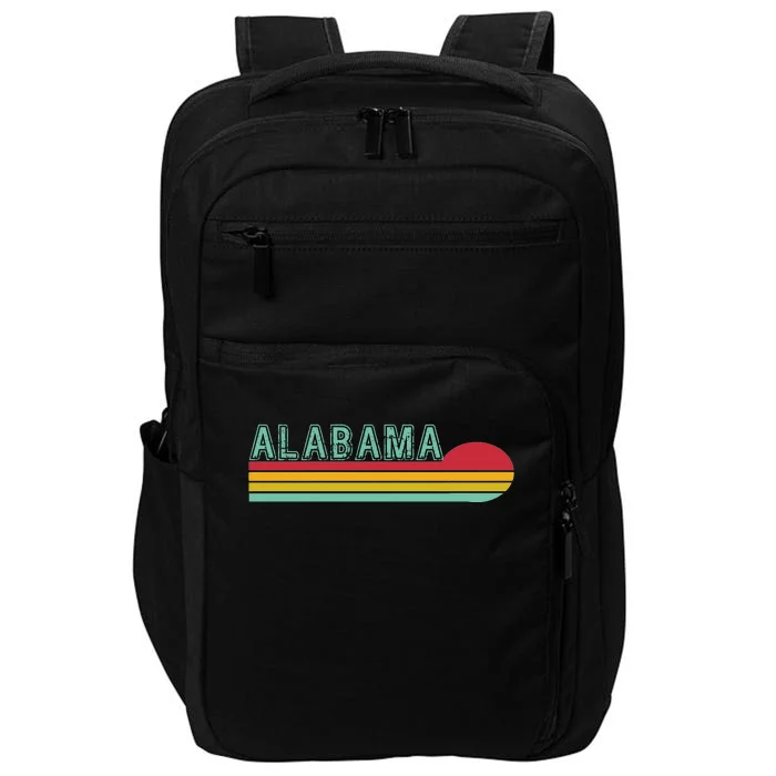 Alabama Retro Sunset Impact Tech Backpack