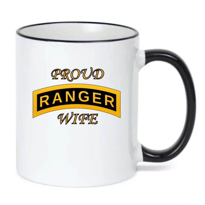 Army Ranger School Tab Gift Proud Wife Gift Black Color Changing Mug