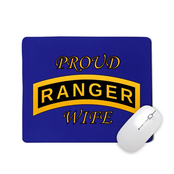 Army Ranger School Tab Gift Proud Wife Gift Mousepad