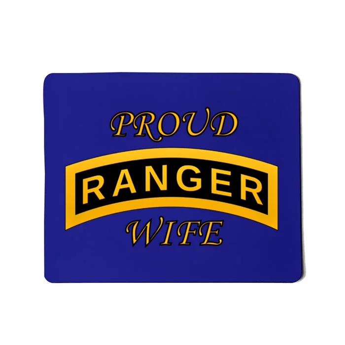 Army Ranger School Tab Gift Proud Wife Gift Mousepad