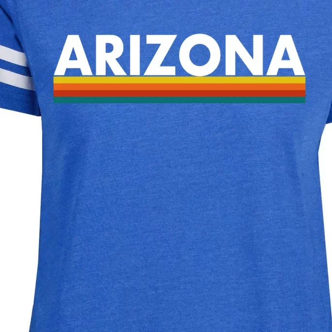 Arizona - Retro Stripes - Classic Enza Ladies Jersey Football T-Shirt