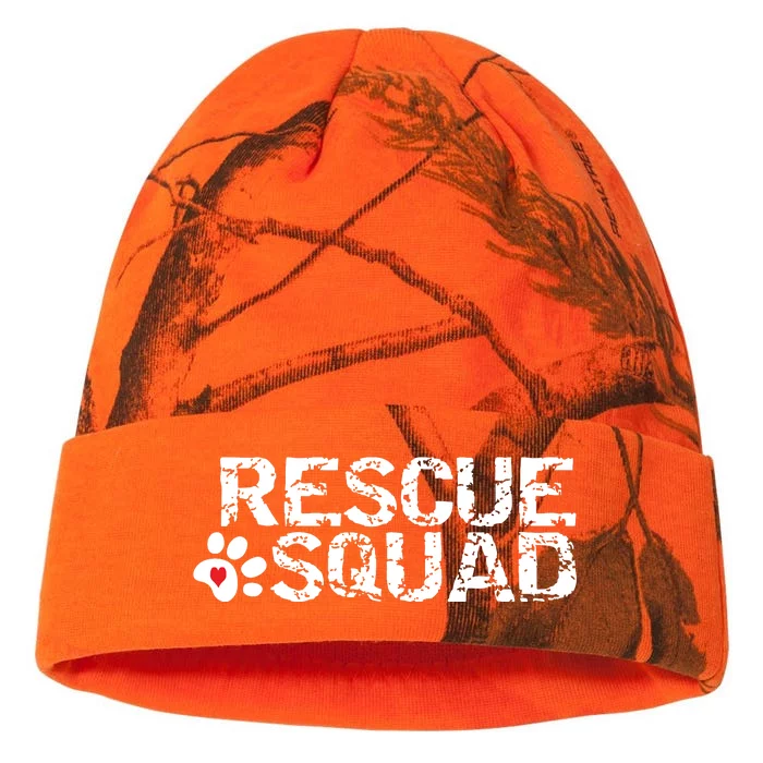 Animal Rescue Squad White Distressed Kati - 12in Camo Beanie