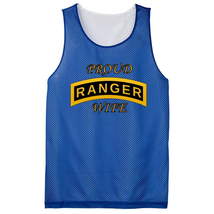 Army Ranger School Tab Meaningful Gift Proud Wife Meaningful Gift Mesh Reversible Basketball Jersey Tank