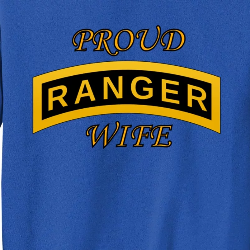 Army Ranger School Tab Meaningful Gift Proud Wife Meaningful Gift Tall Sweatshirt