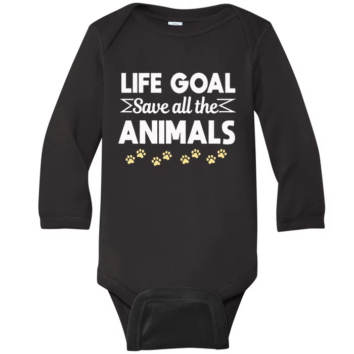 Animal Rescue Shelter Pet Adoption Fostering Baby Long Sleeve Bodysuit