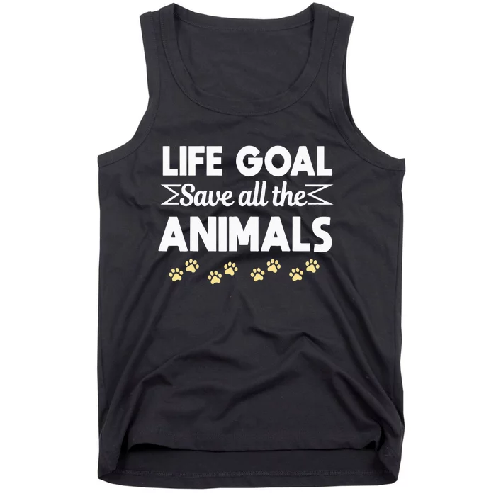 Animal Rescue Shelter Pet Adoption Fostering Tank Top