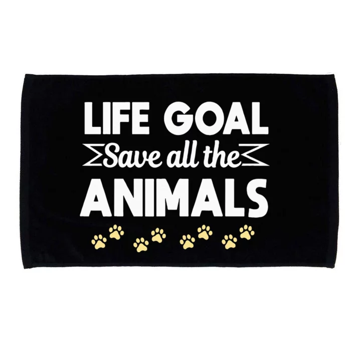 Animal Rescue Shelter Pet Adoption Fostering Microfiber Hand Towel