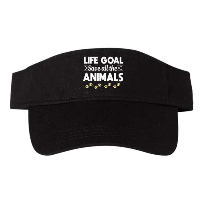 Animal Rescue Shelter Pet Adoption Fostering Valucap Bio-Washed Visor