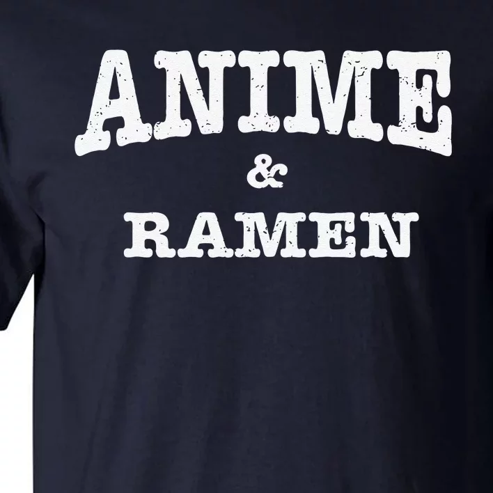 Anime & Ramen Student Life Tall T-Shirt