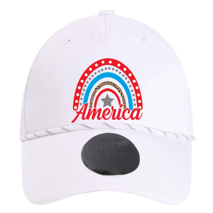 America Rainbow Star 4th Of July Performance The Dyno Cap