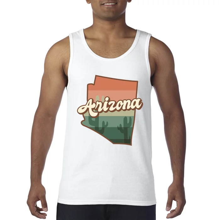 Arizona Retro Sunset Tank Top