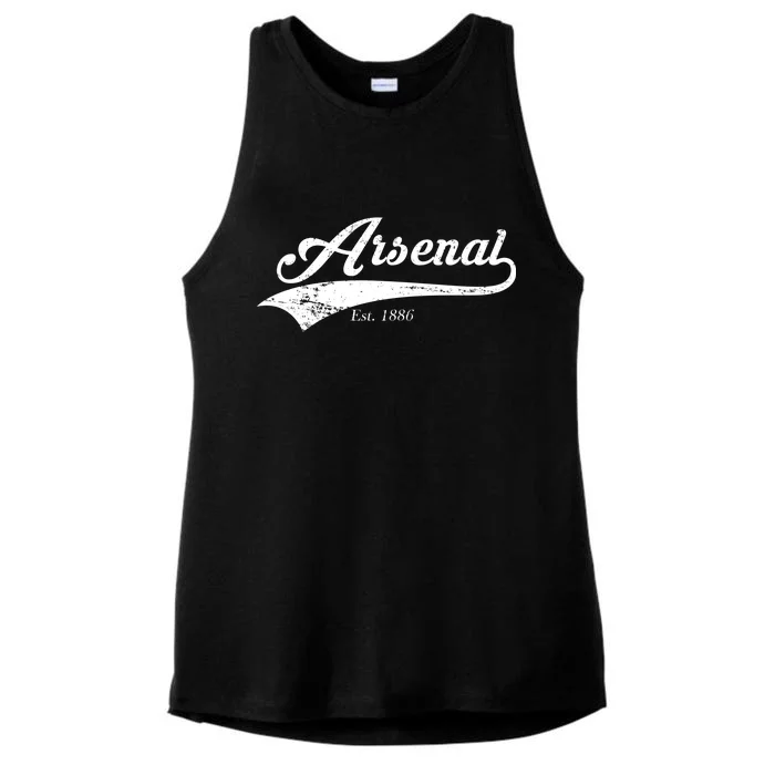 Arsenal Est. 1886 London Soccer Ladies Tri-Blend Wicking Tank