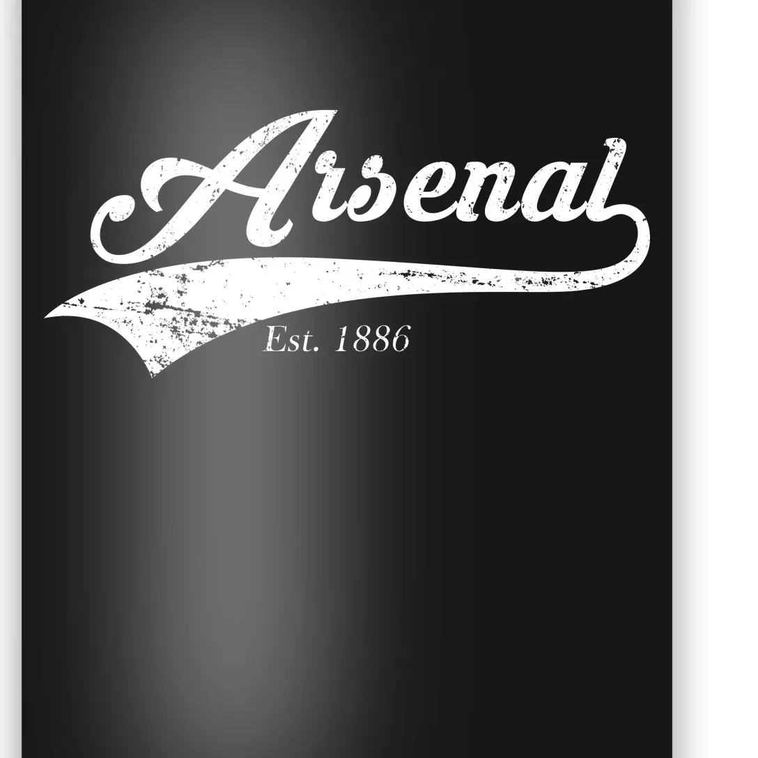 Arsenal Est. 1886 London Soccer Poster