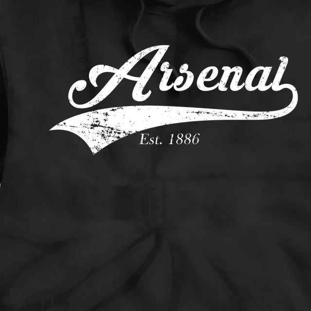 Arsenal Est. 1886 London Soccer Tie Dye Hoodie