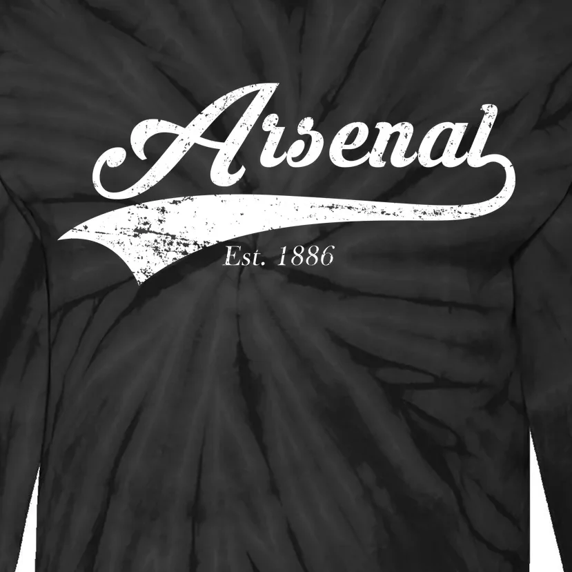 Arsenal Est. 1886 London Soccer Tie-Dye Long Sleeve Shirt