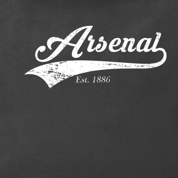 Arsenal Est. 1886 London Soccer Zip Tote Bag