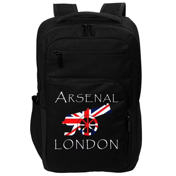 Arsenal London Soccer Jersey Cannon Union Jack Impact Tech Backpack