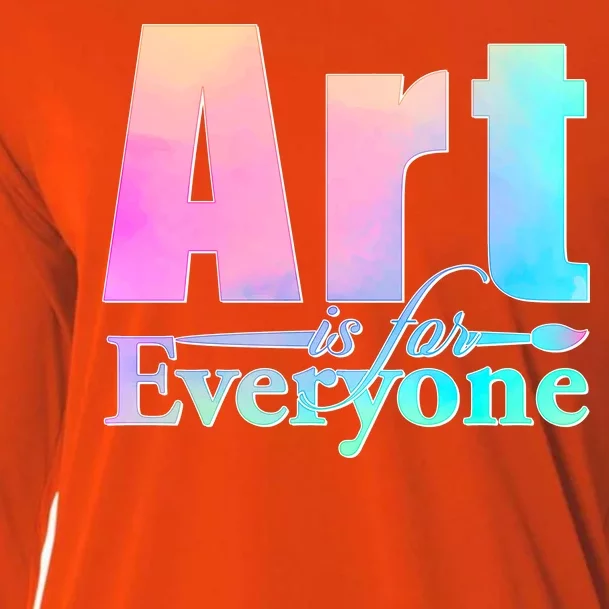 Art Is For Everyone Cooling Performance Long Sleeve Crew