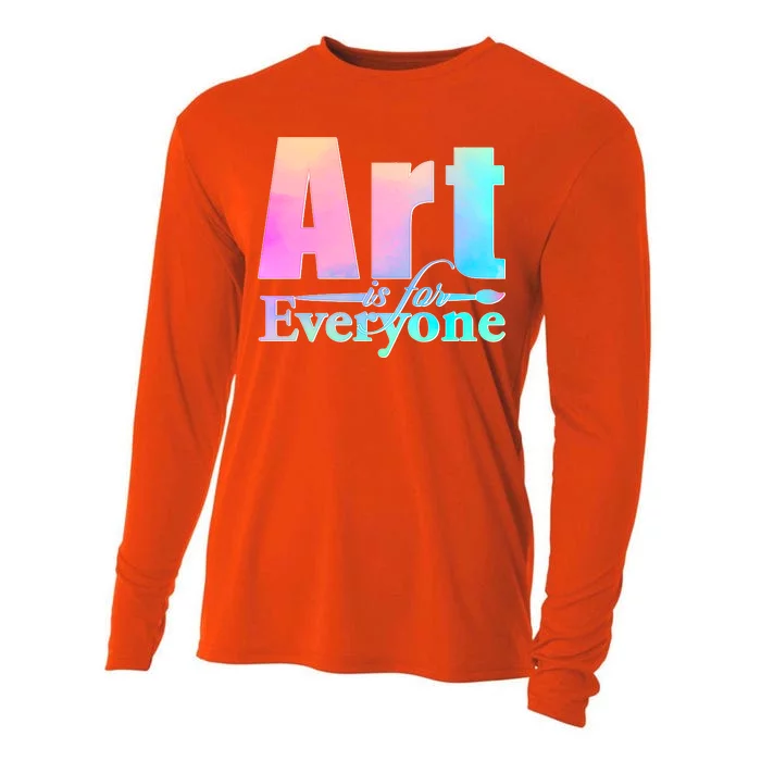 Art Is For Everyone Cooling Performance Long Sleeve Crew