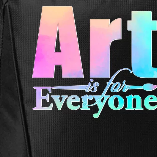 Art Is For Everyone City Backpack