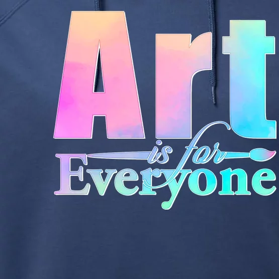 Art Is For Everyone Performance Fleece Hoodie