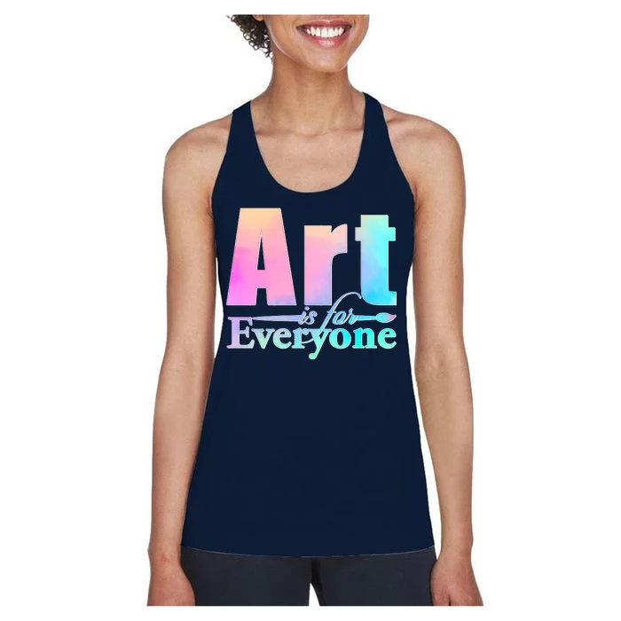 Art Is For Everyone Women's Racerback Tank