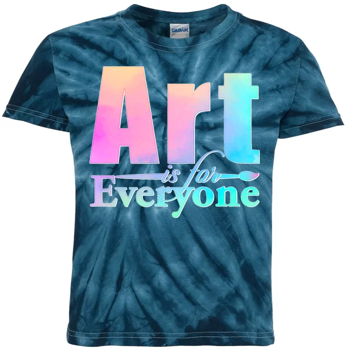 Art Is For Everyone Kids Tie-Dye T-Shirt