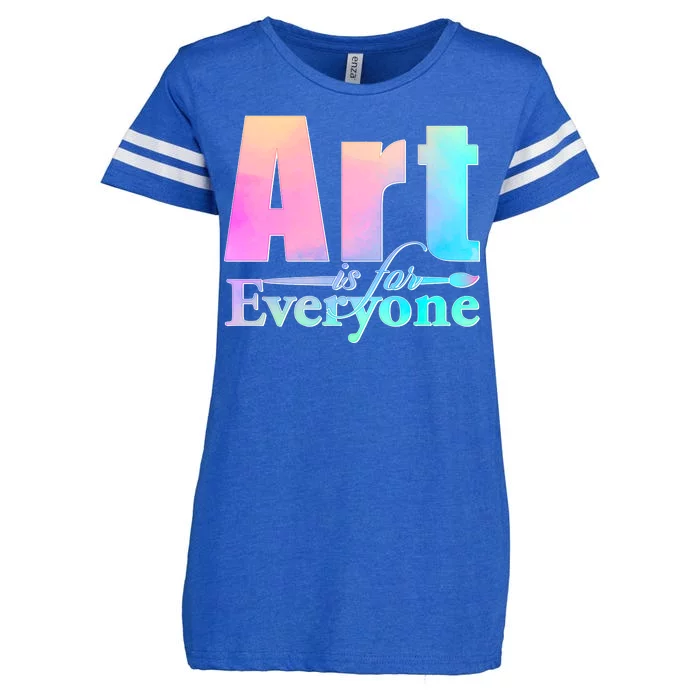 Art Is For Everyone Enza Ladies Jersey Football T-Shirt