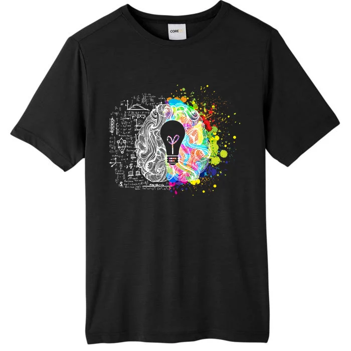 Art of Science Colorful Brain ChromaSoft Performance T-Shirt