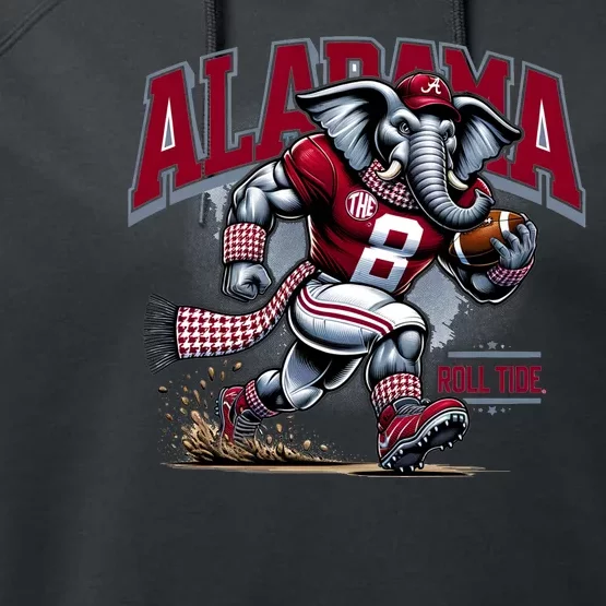 Alabama Roll Tide Football Performance Fleece Hoodie