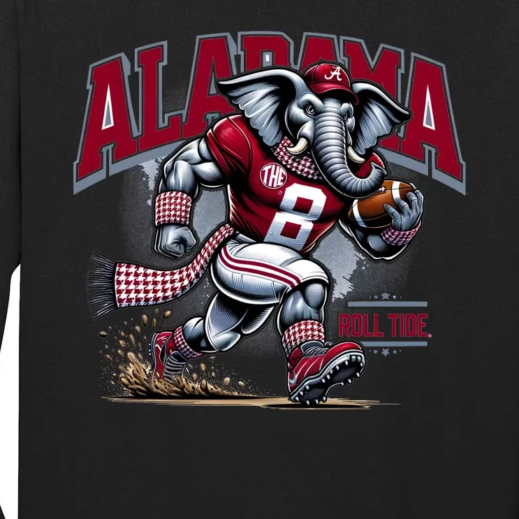 Alabama Roll Tide Football Tall Long Sleeve T-Shirt