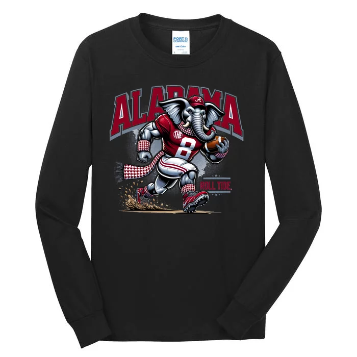 Alabama Roll Tide Football Tall Long Sleeve T-Shirt