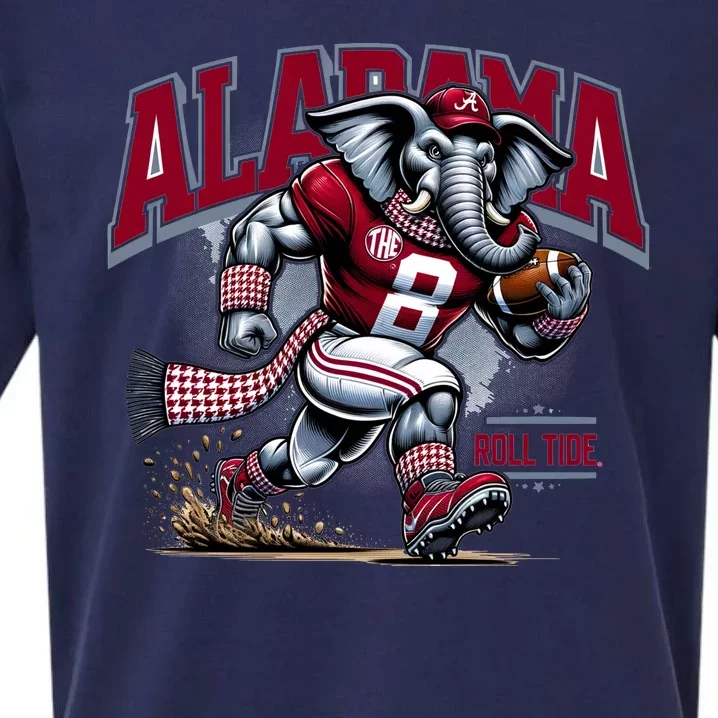 Alabama Roll Tide Football Sueded Cloud Jersey T-Shirt